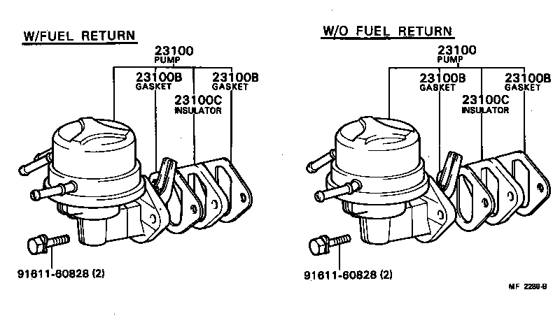 23100-19105 PUMP ASSY, FUEL product image