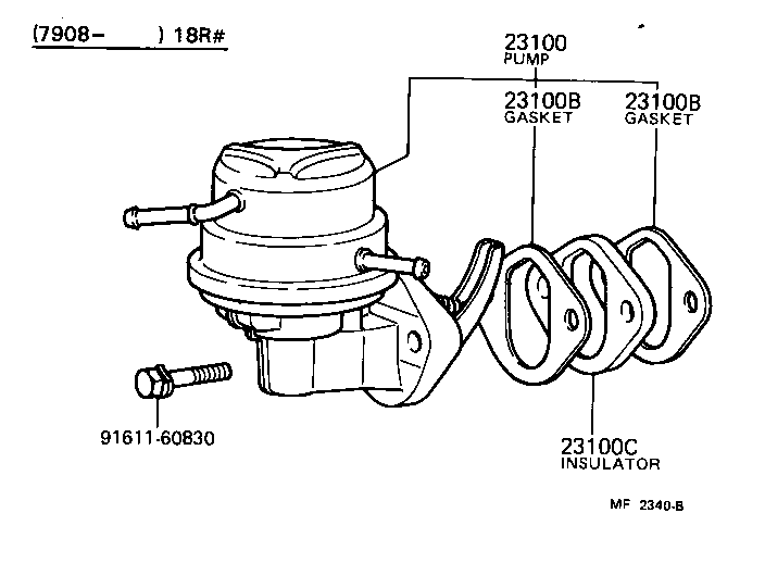 23100-29255 PUMP ASSY, FUEL product image