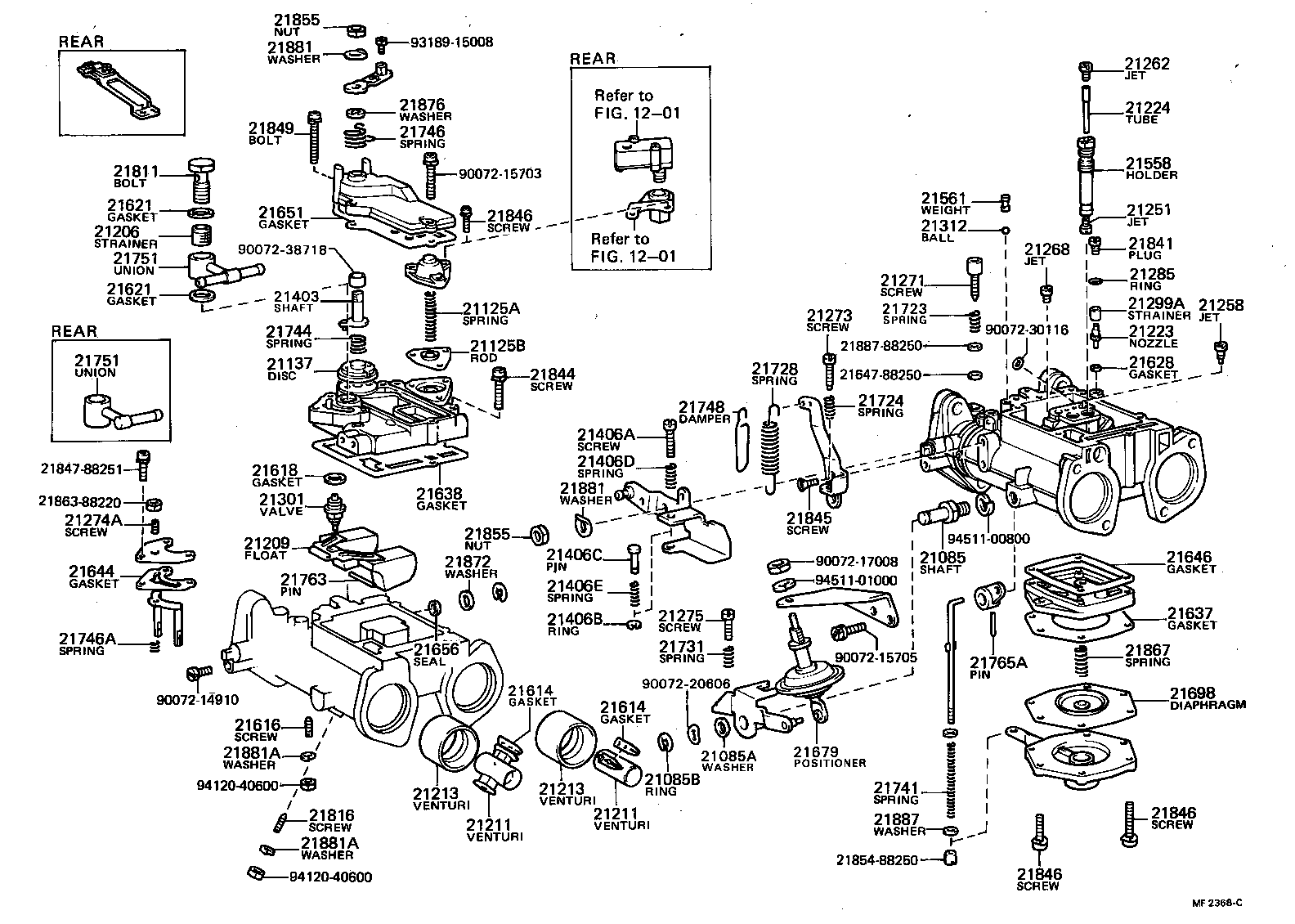 21272-34590 SCREW, THROTTLE ADJUSTING product image