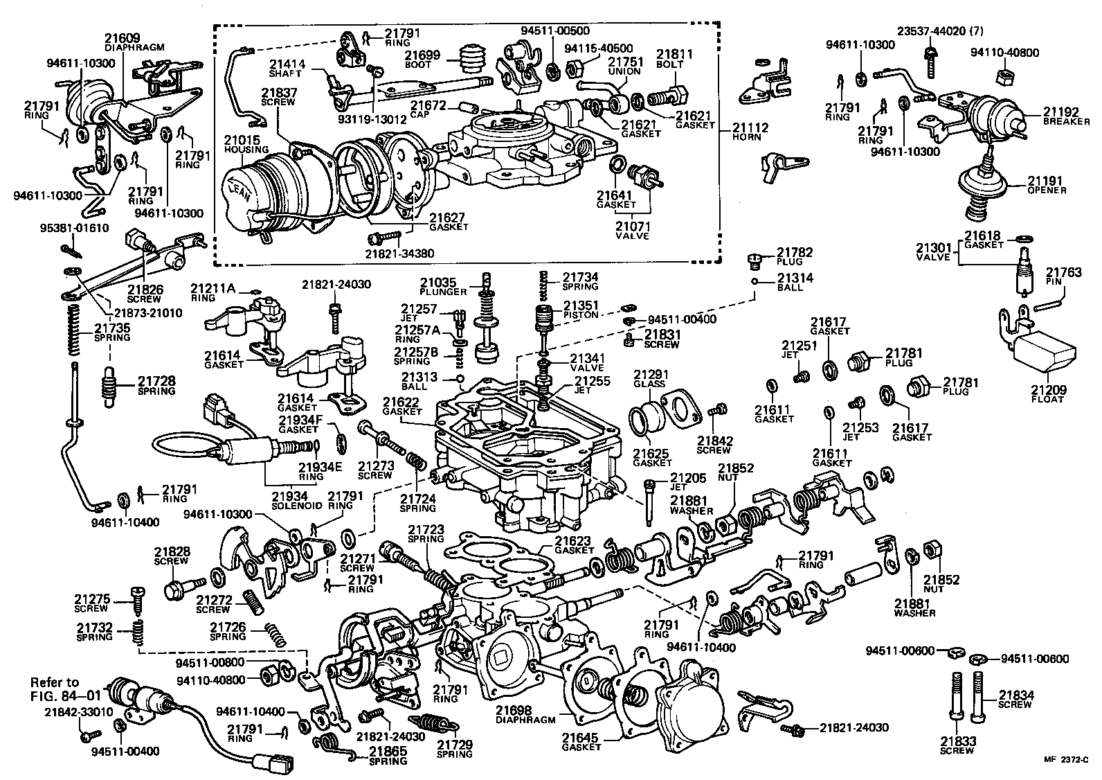 21205-41230 JET SUB-ASSY, SLOW product image