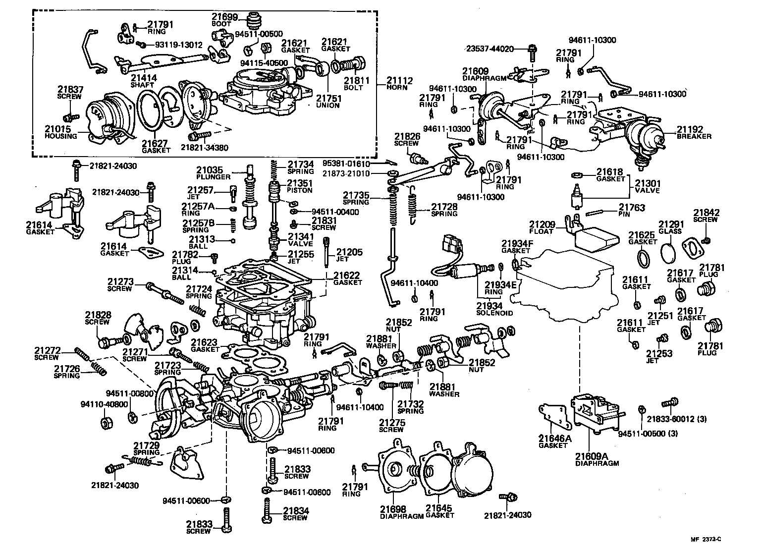 21205-41230 JET SUB-ASSY, SLOW product image