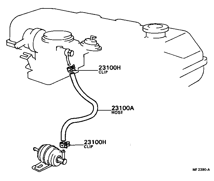 23814-38020 PIPE, FUEL DELIVERY product image