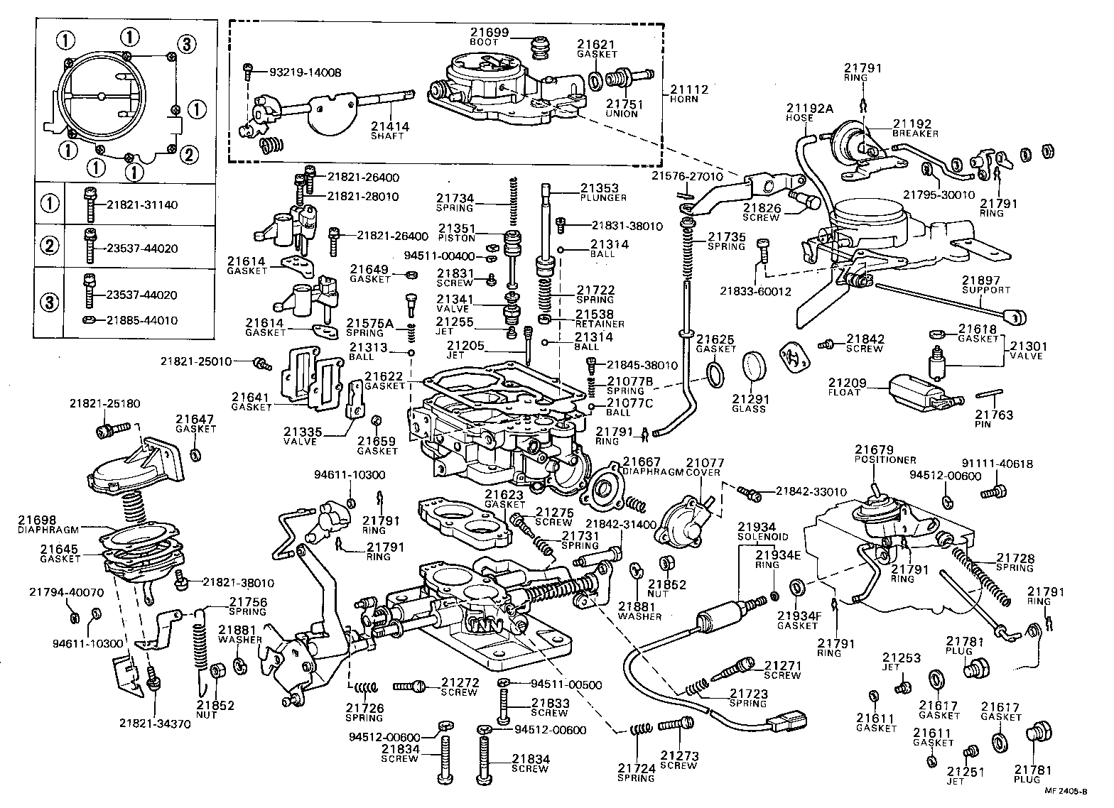 21012-24450 HORN, AIR product image