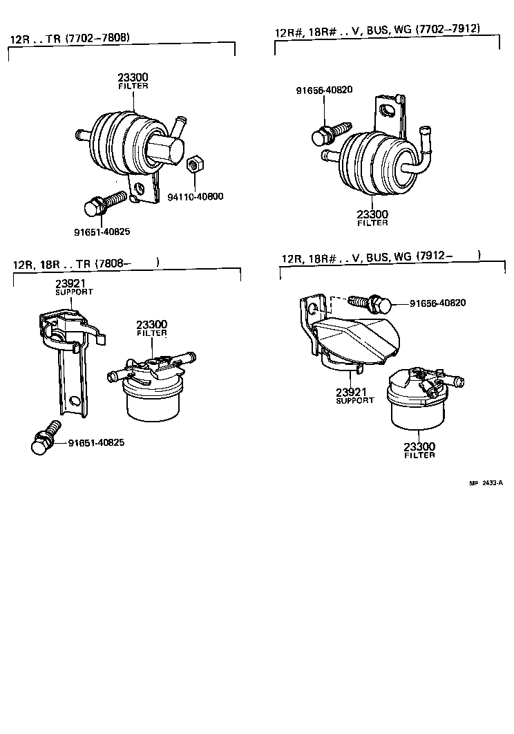 23922-54010 SUPPORT, FUEL SEDIMENTER product image
