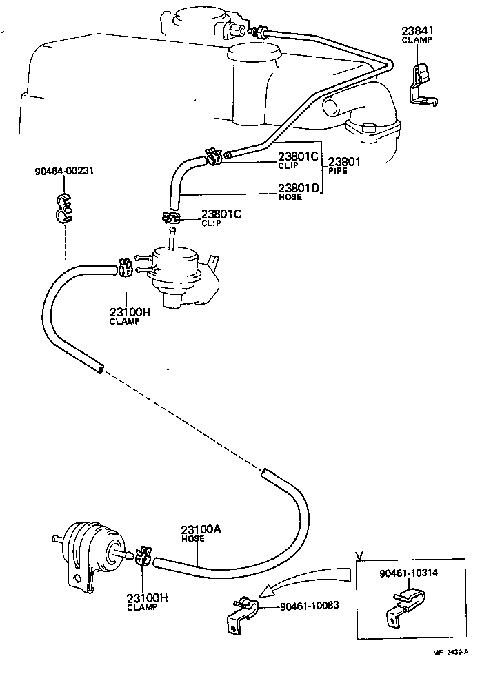 95331-06095 HOSE, FUEL product image