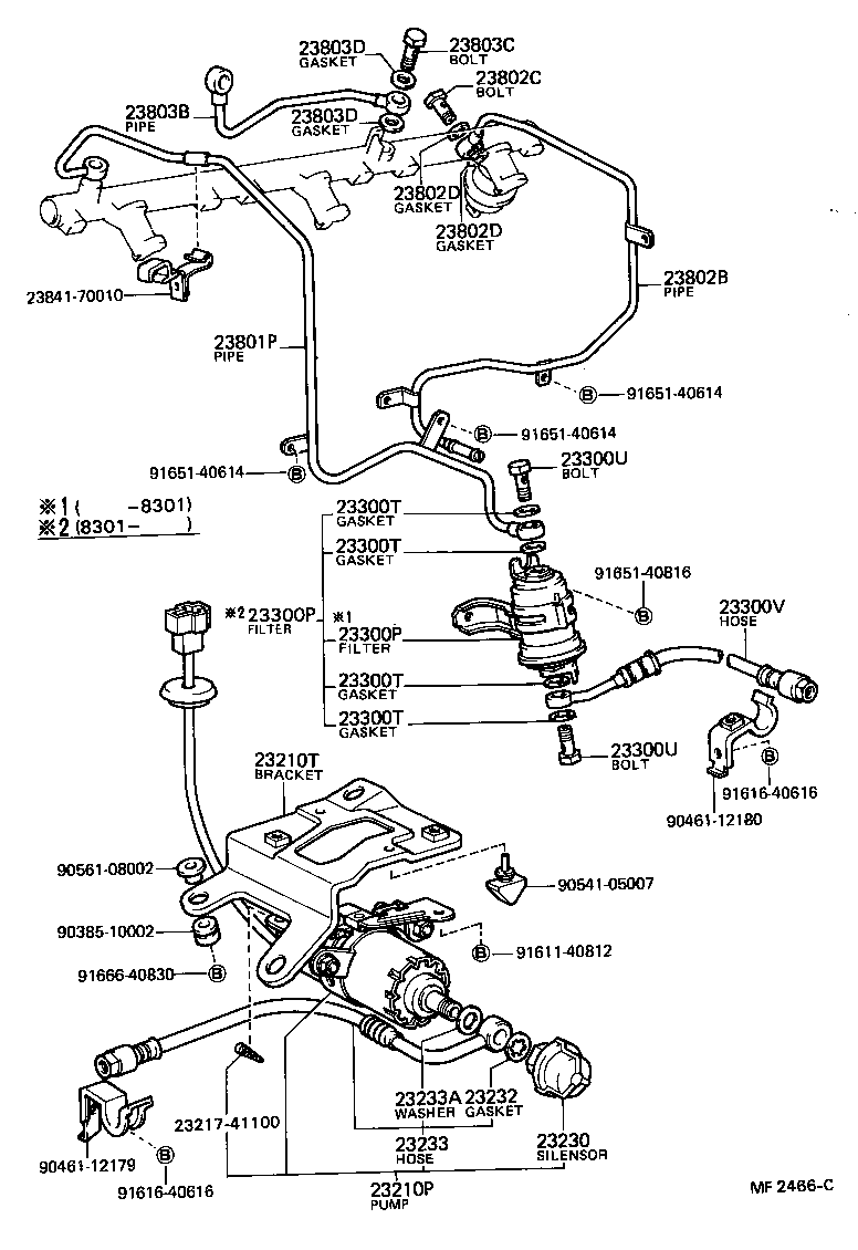 22271-70010 GASKET, THROTTLE BODY product image