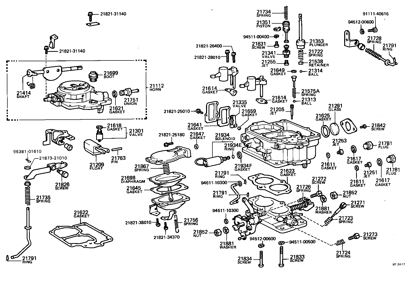 21335-44400 VALVE, THERMOSTATIC product image