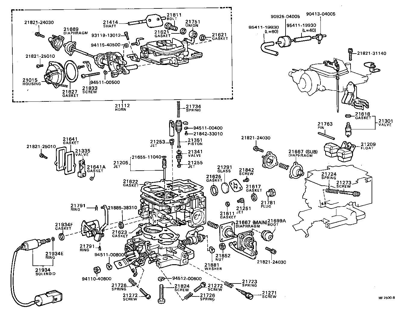 21273-38310 SCREW, THROTTLE ADJUSTING product image
