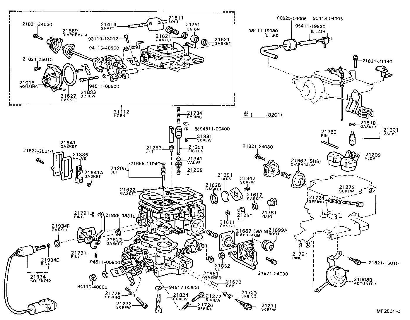 21273-38310 SCREW, THROTTLE ADJUSTING product image