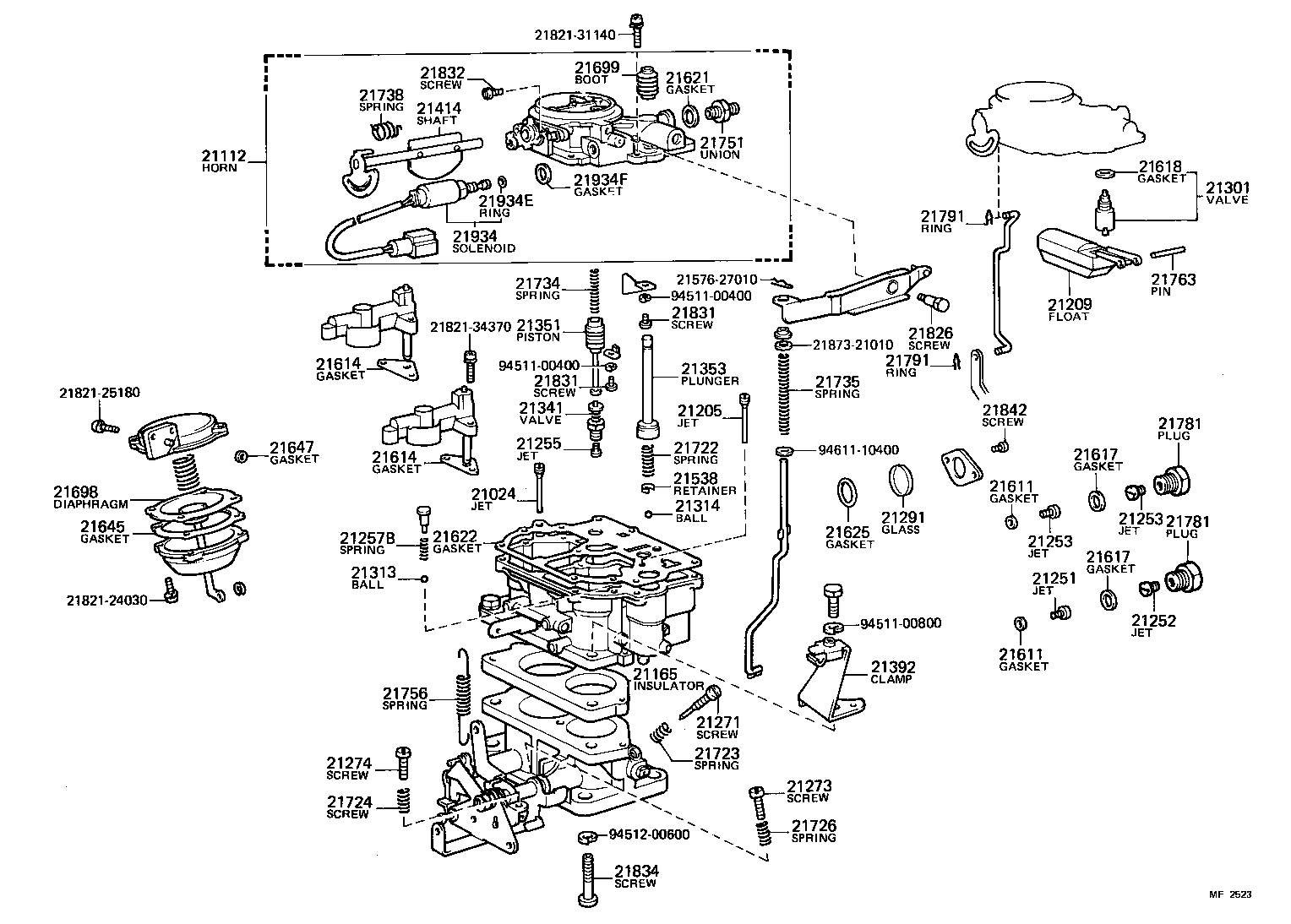 21024-61010 JET SUB-ASSY, 2ND product image