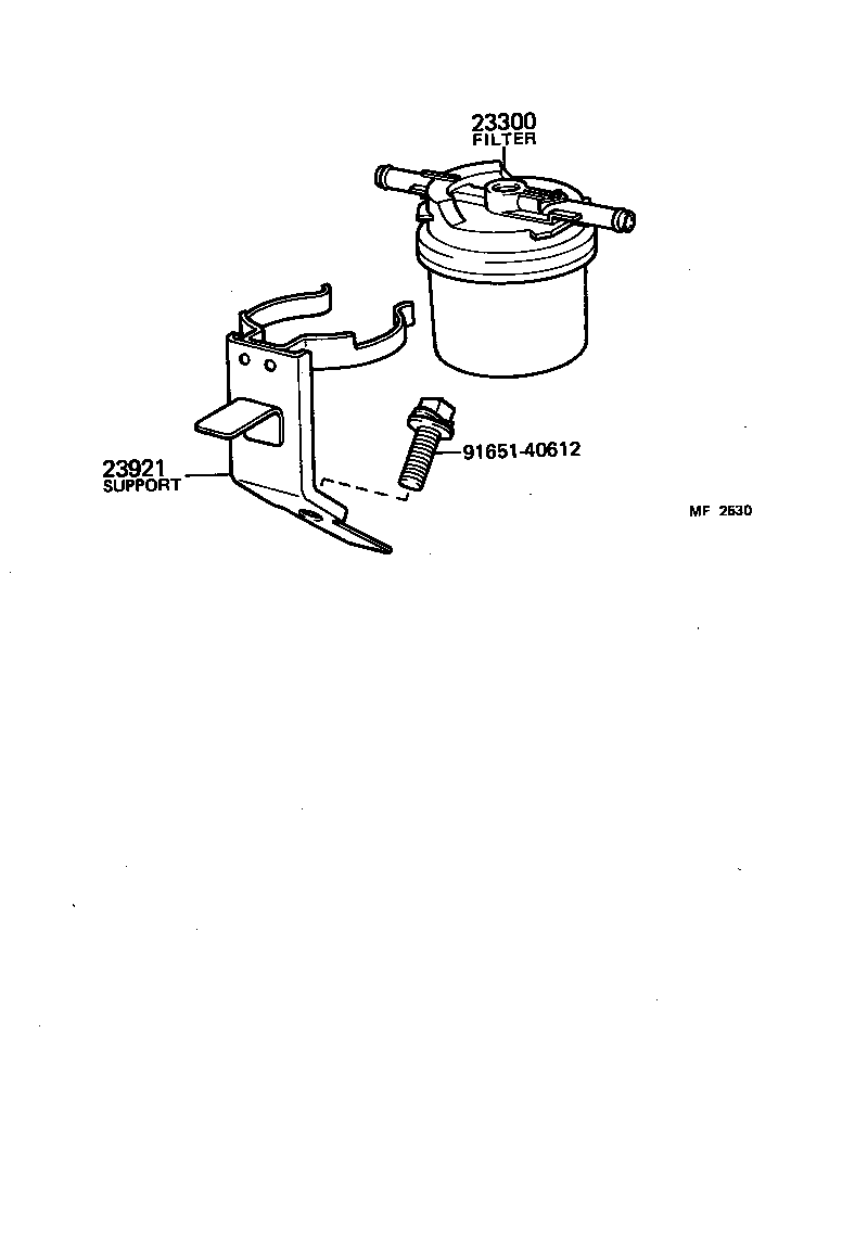 23930-58020 SEDIMENTER ASSY, FUEL product image