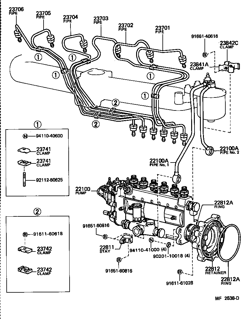 22100-68220 PUMP ASSY, INJECTION OR SUPPLY product image