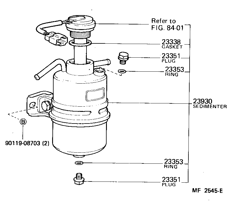 23921-58020 SUPPORT, FUEL FILTER product image