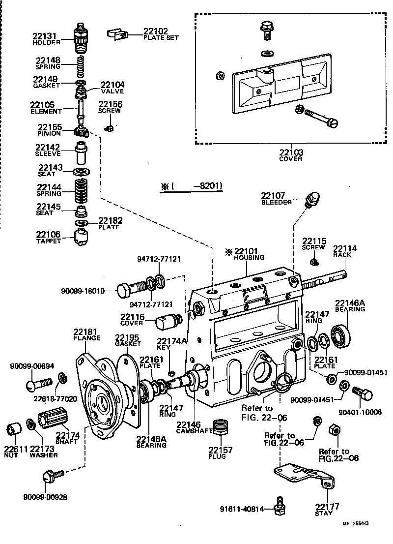22148-68010 SPRING, DELIVERY VALVE product image