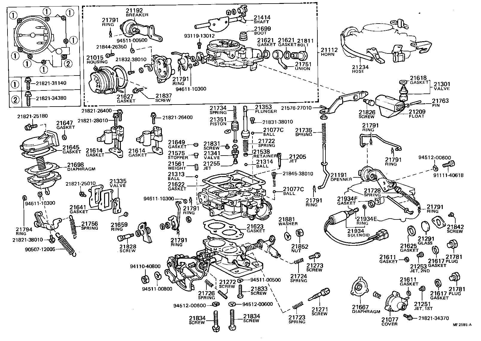 21015-37050 HOUSING SUB-ASSY, COIL product image