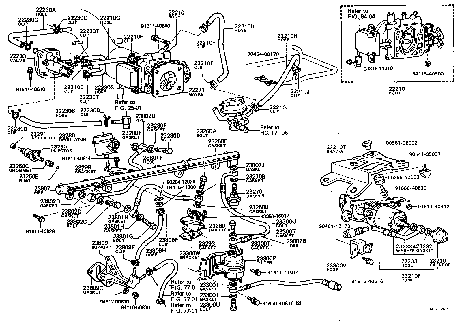 22210-43060 BODY ASSY, THROTTLE product image