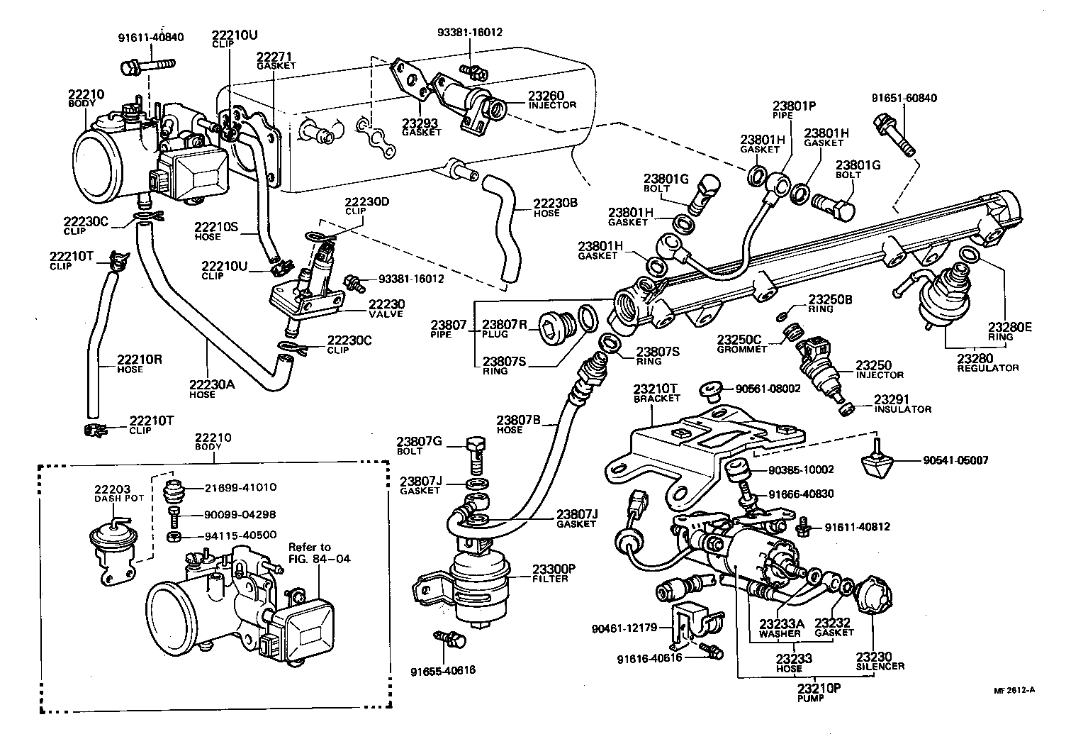 22210-43060 BODY ASSY, THROTTLE product image