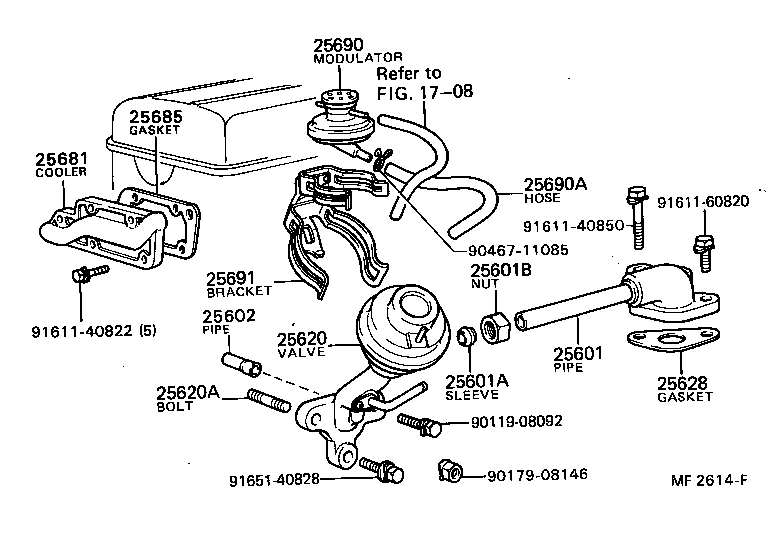22235-43010 INLET, AUXILIARY AIR product image
