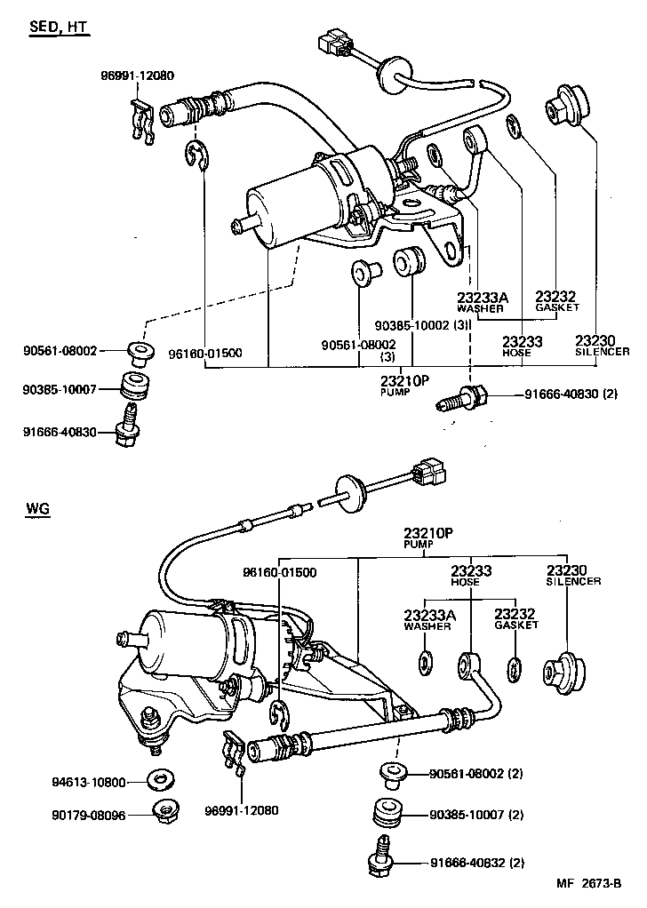 23250-41041 INJECTOR ASSY, FUEL product image