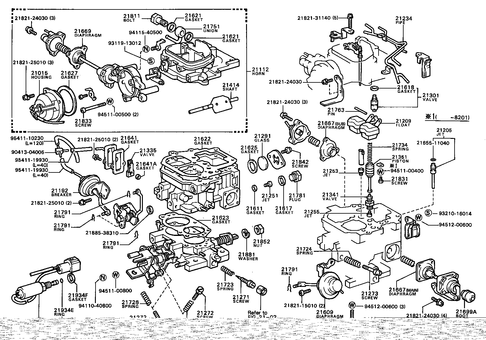 21273-26370 SCREW, 1ST IDLE ADJUSTING product image