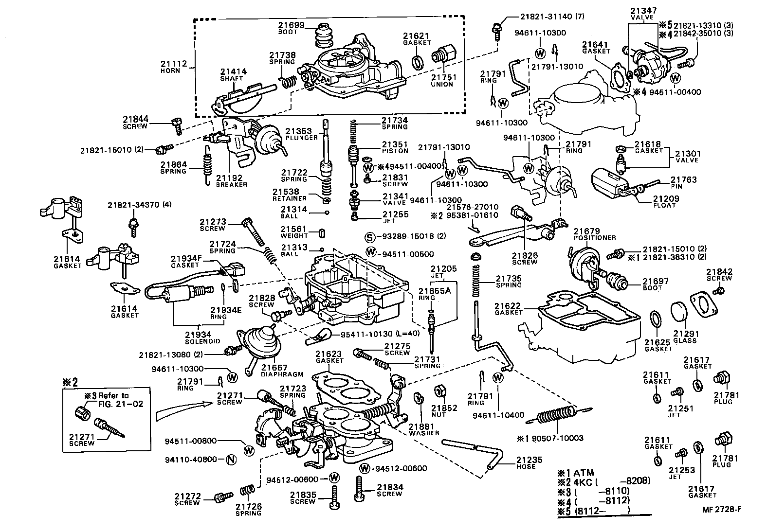 21061-13050 VALVE SUB-ASSY, THERMOSTATIC product image
