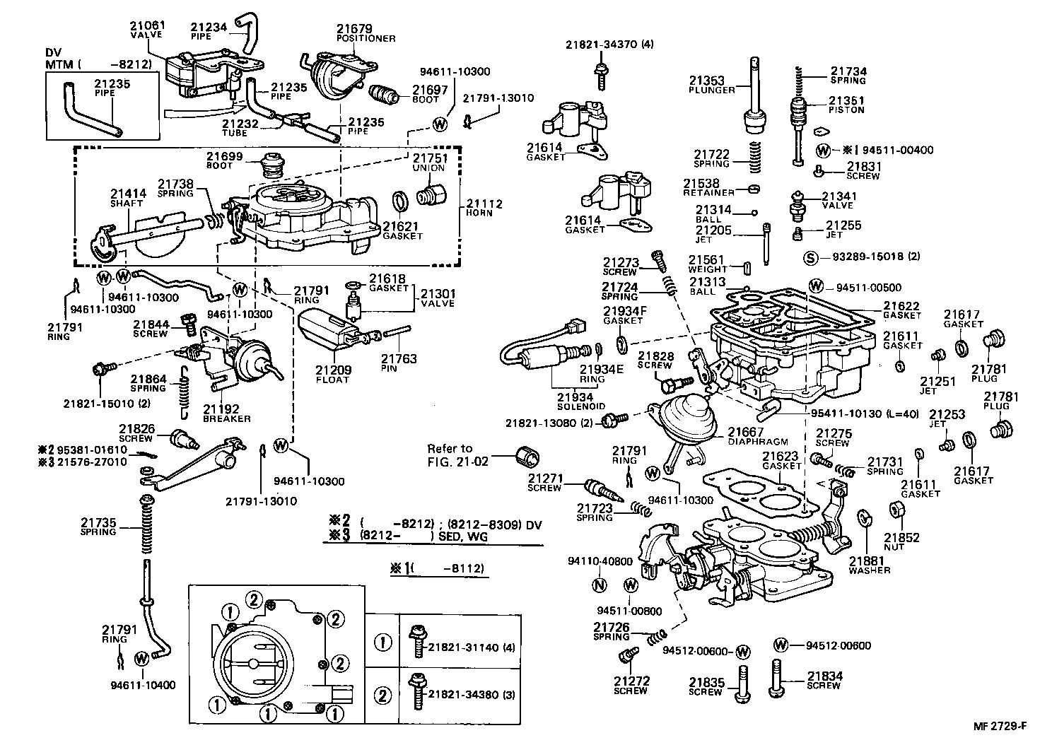 21061-13050 VALVE SUB-ASSY, THERMOSTATIC product image