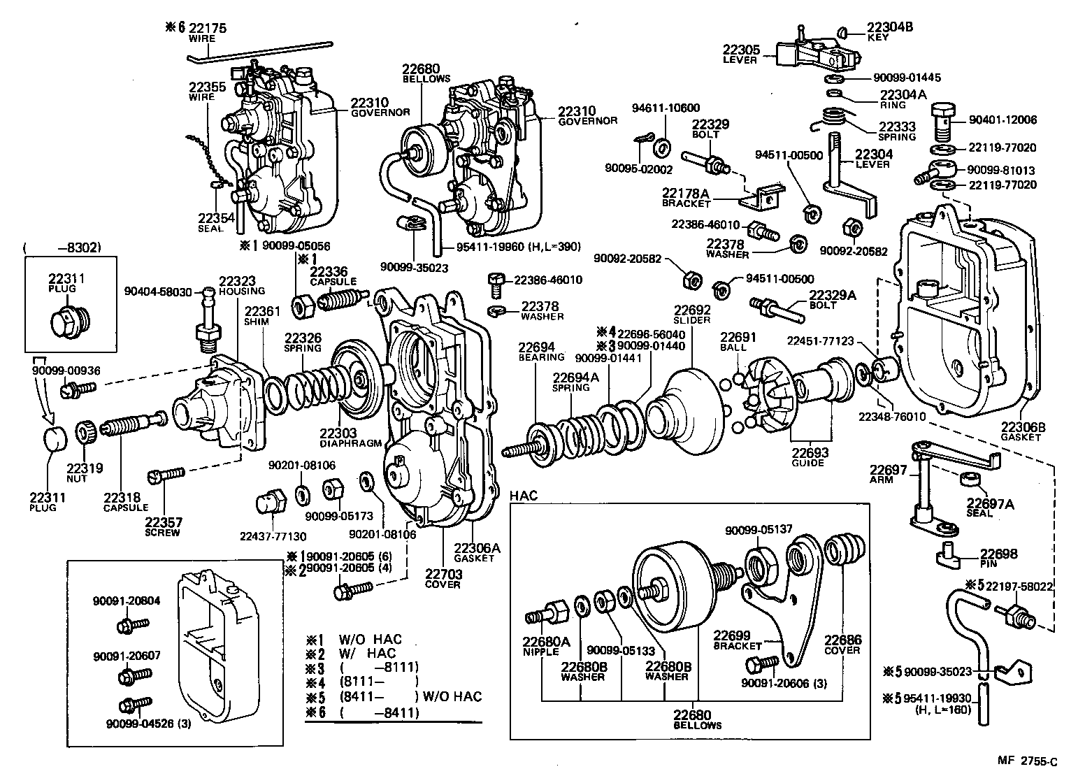 22175-68010 WIRE, OVER INJECTION product image