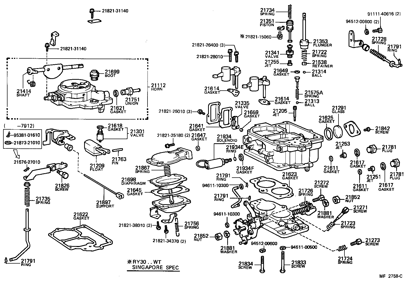 21038-44170 VALVE, THERMOSTATIC product image