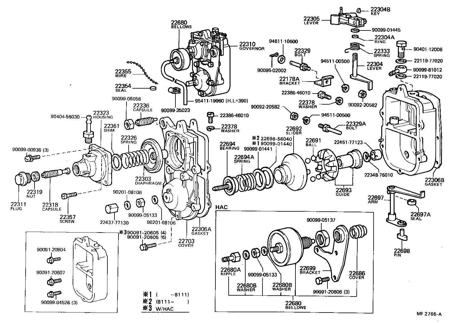 22320-57031 GOVERNOR ASSY, INJECTION PUMP product image