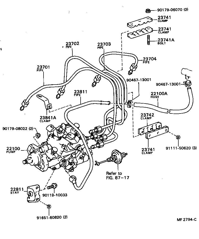 22100-64310 PUMP ASSY, INJECTION OR SUPPLY product image