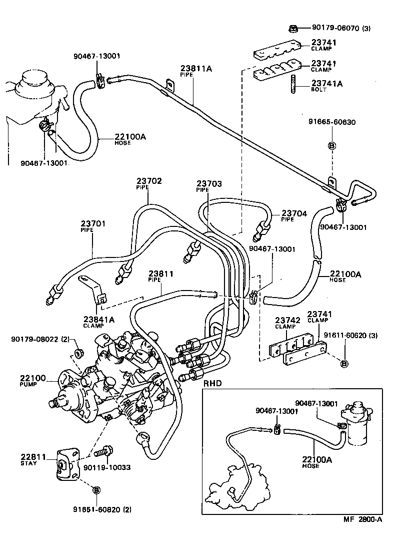 22100-64010 PUMP ASSY, INJECTION OR SUPPLY product image