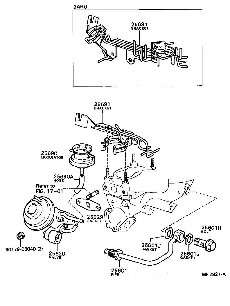 25870-15160 MODULATOR ASSY, EGR VACUUM product image