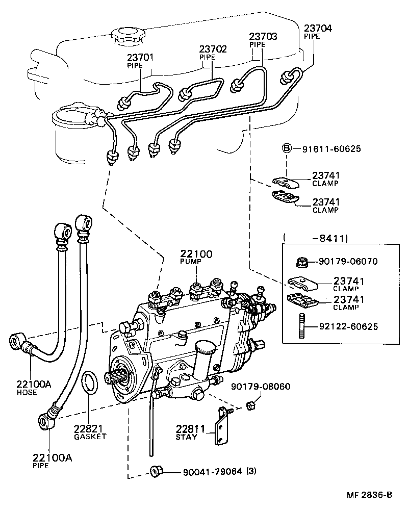 22100-58810 PUMP ASSY, INJECTION OR SUPPLY product image