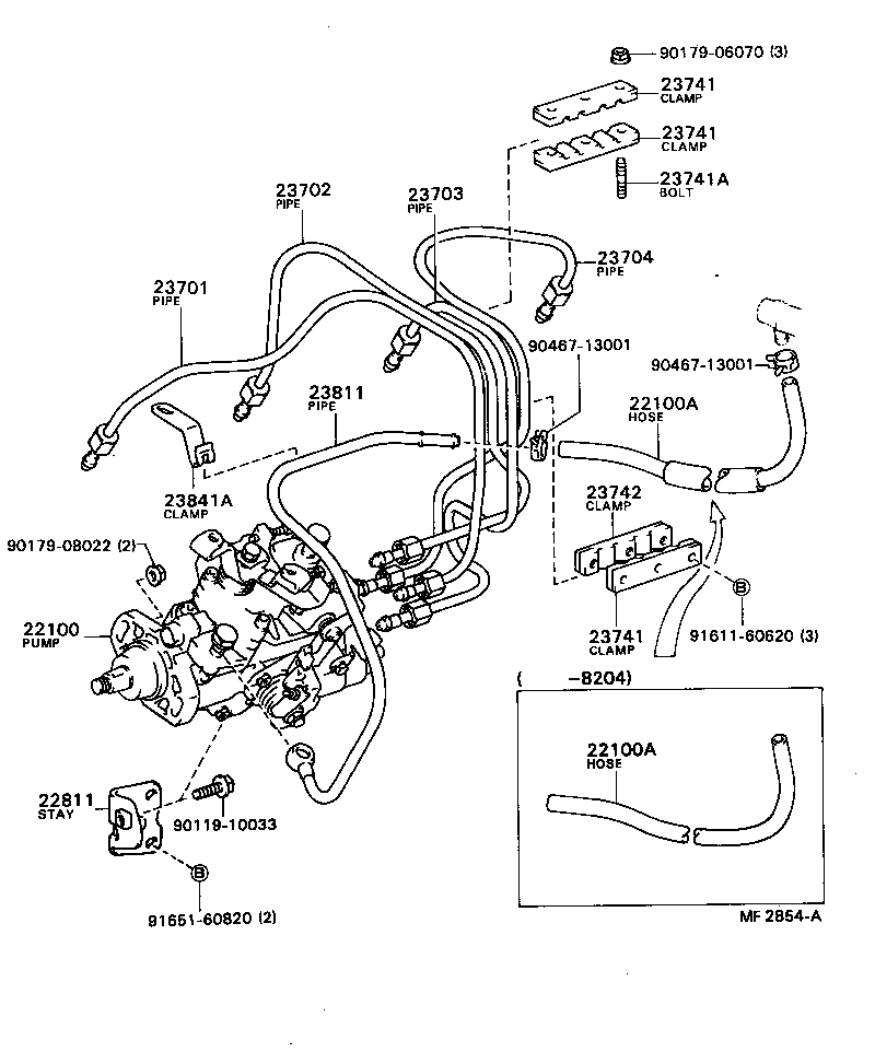 22100-64050 PUMP ASSY, INJECTION OR SUPPLY product image