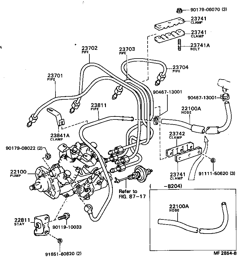22100-6A150 PUMP ASSY, INJECTION OR SUPPLY product image