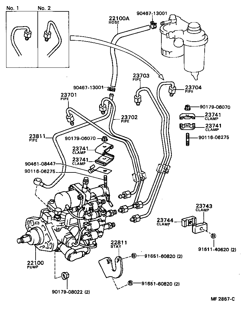 22100-54271 PUMP ASSY, INJECTION OR SUPPLY product image