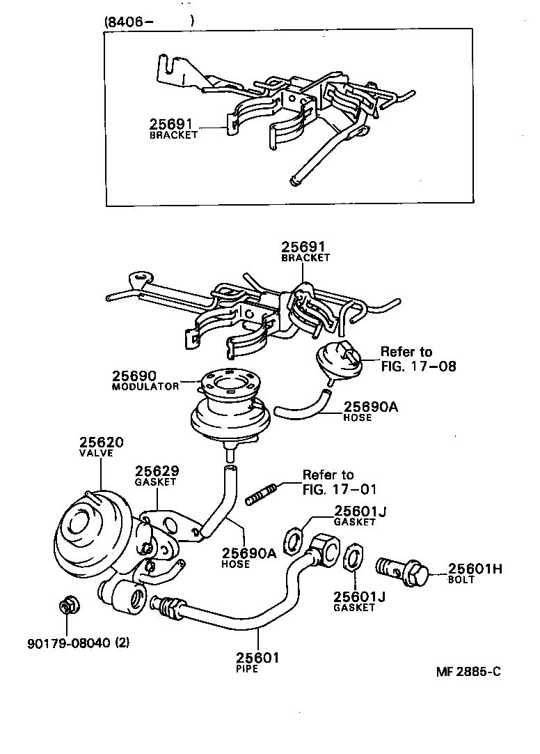 25620-15220 VALVE ASSY, EGR product image