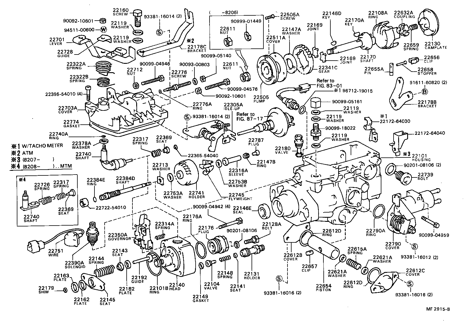 22101-64040 HOUSING SUB-ASSY, INJECTION PUMP product image