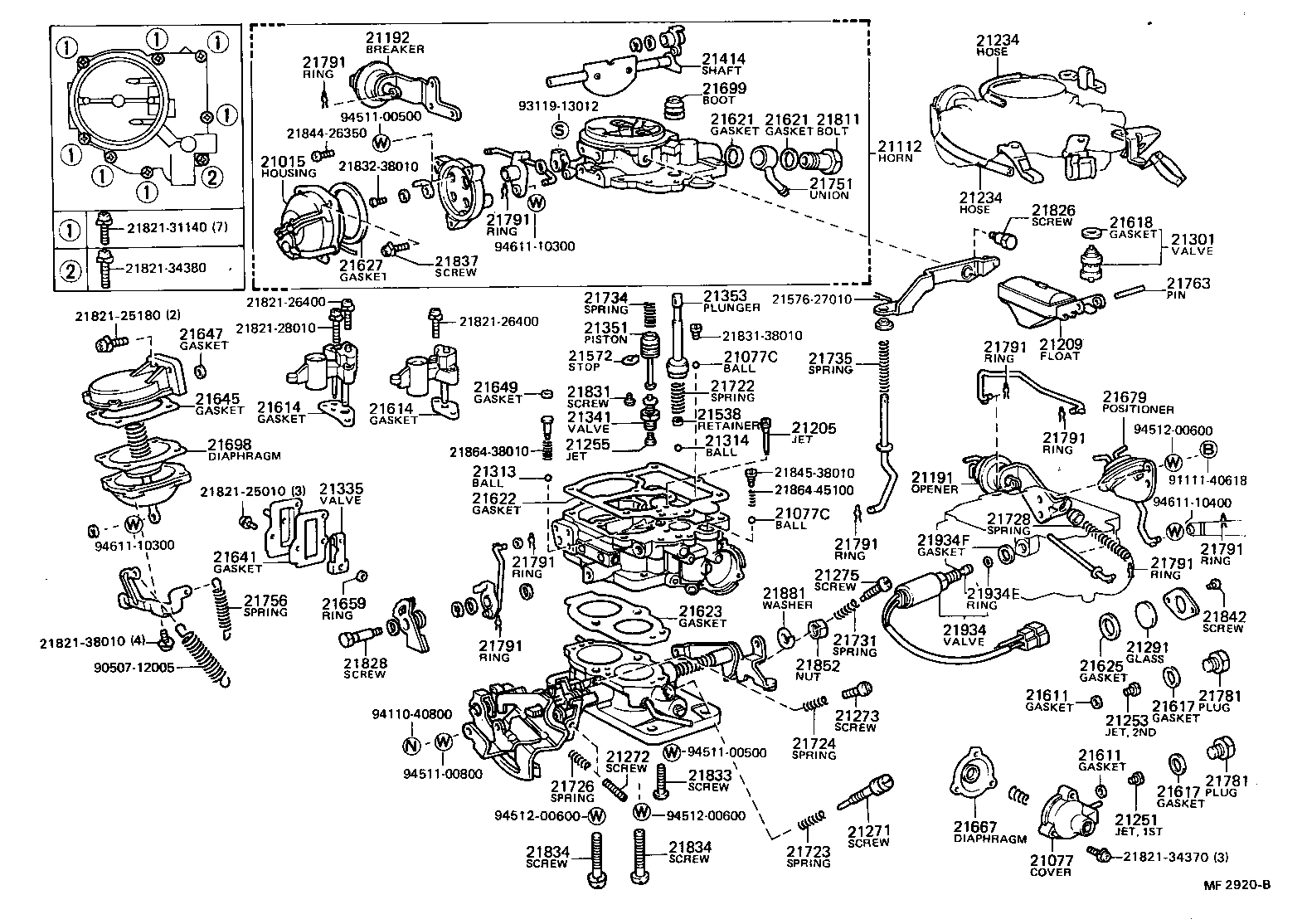 21015-37050 HOUSING SUB-ASSY, COIL product image