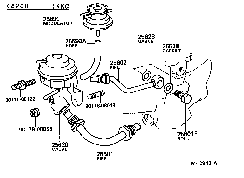 25617-28010 PLATE, EGR HOLE COVER product image