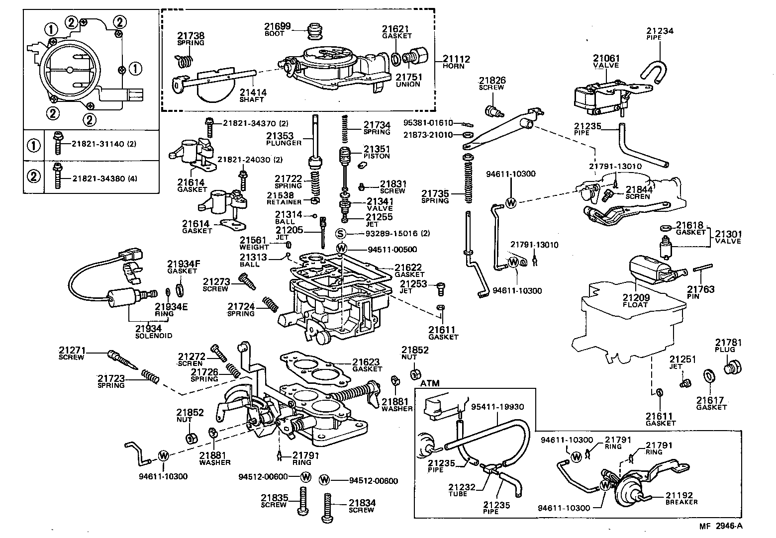 21054-24440 SHAFT, CHOKE product image