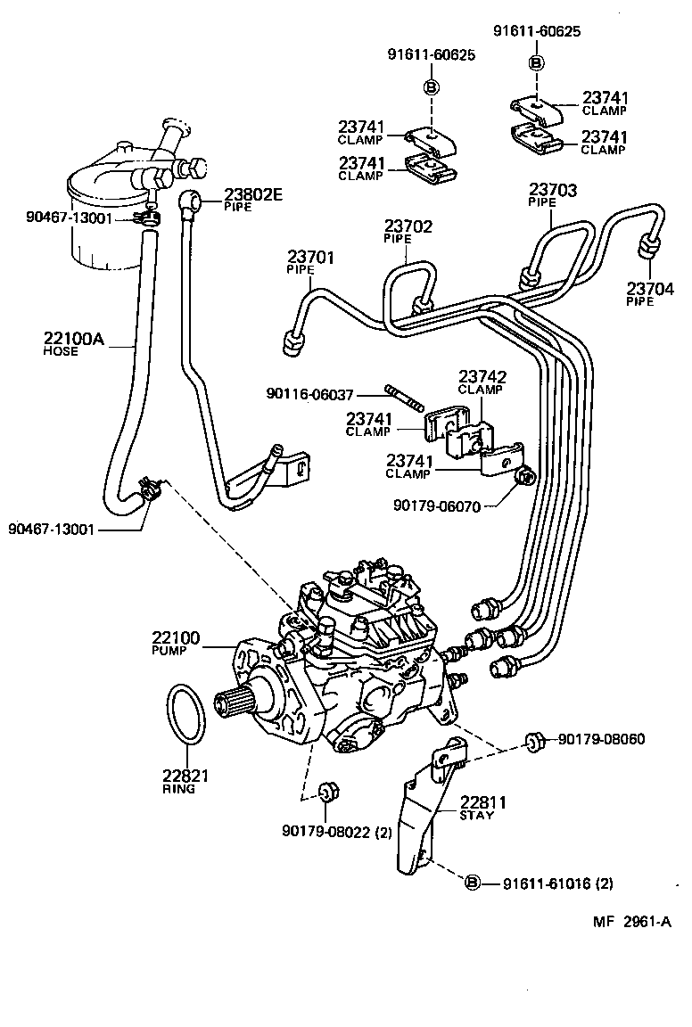 22100-68180 PUMP ASSY, INJECTION OR SUPPLY product image