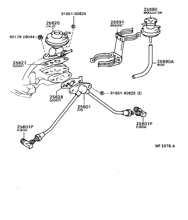25627-52011 GASKET, EGR VALVE product image