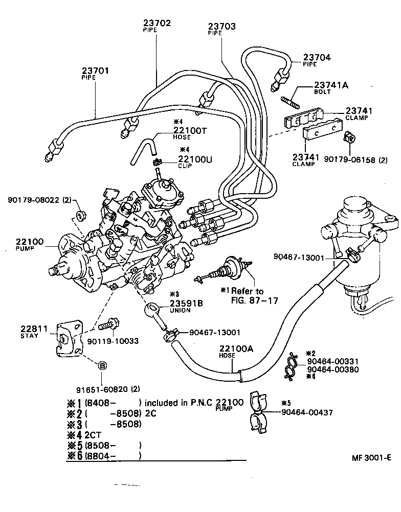 22100-64720 PUMP ASSY, INJECTION OR SUPPLY product image
