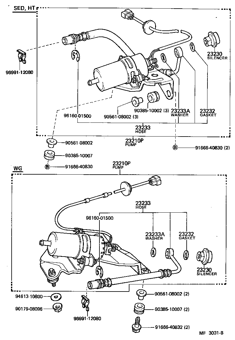 23250-41041 INJECTOR ASSY, FUEL product image
