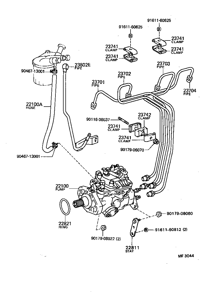 22100-17210 PUMP ASSY, INJECTION OR SUPPLY product image