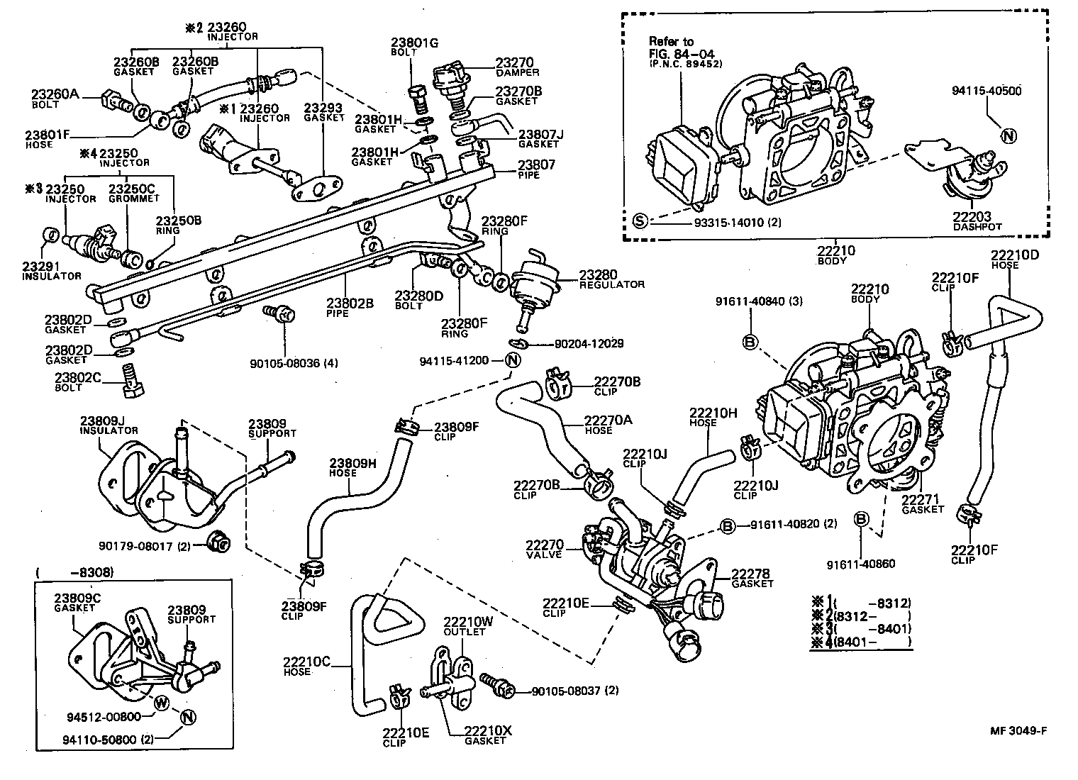 22210-42010 BODY ASSY, THROTTLE product image