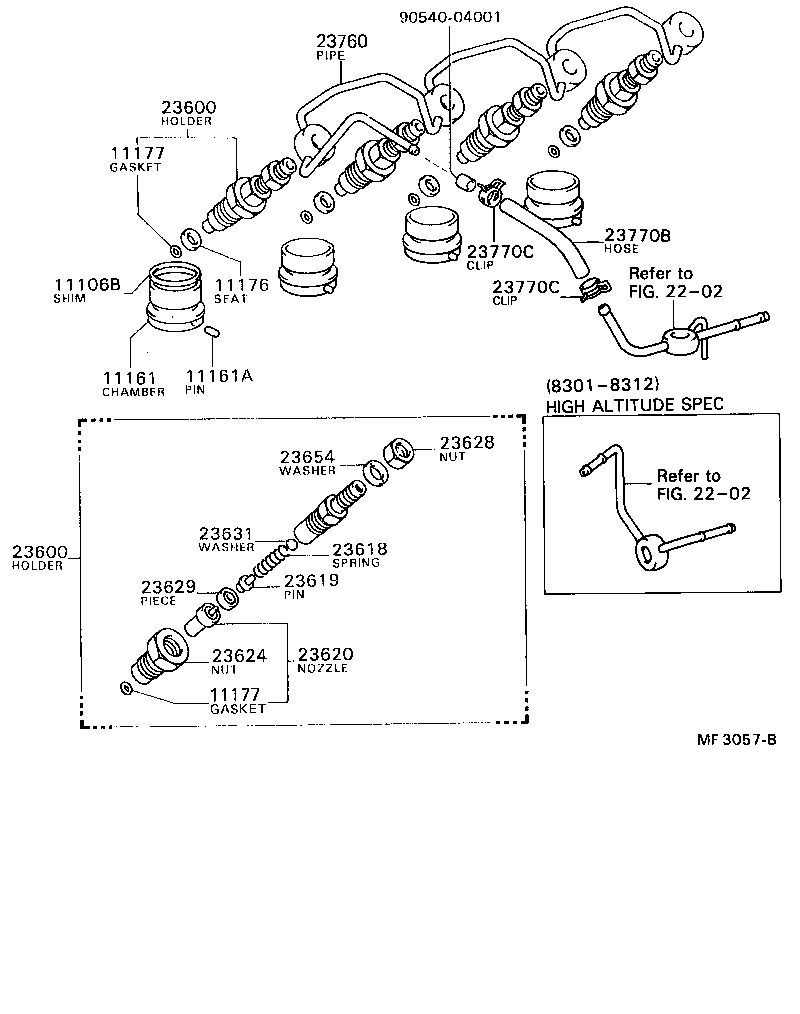 11161-64060 CHAMBER, COMBUSTION product image