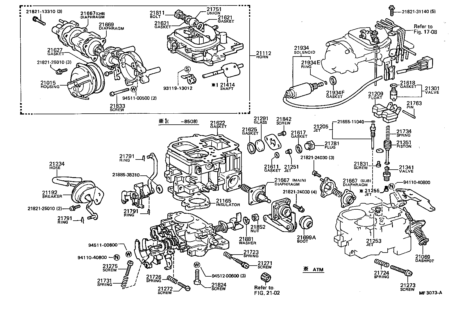 21271-35010 SCREW, IDLE ADJUSTING product image