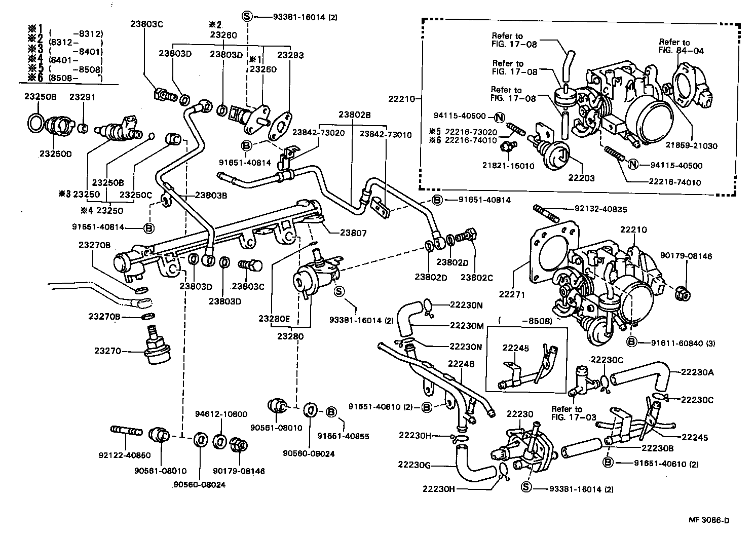 22210-73010 BODY ASSY, THROTTLE product image